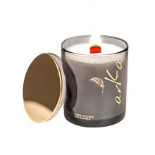 Load image into Gallery viewer, Arka Naturals Timeless Moments Candle 250ml | Hand-Poured Scented Soy Candle with Wooden Wick