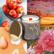 Load image into Gallery viewer, Arka Naturals Timeless Moments Candle 250ml | Hand-Poured Scented Soy Candle with Wooden Wick
