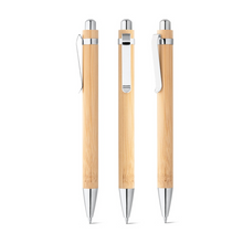 Load image into Gallery viewer, Bamboo Refillable Pen | Eco-friendly Ballpoint Pen by Project Refill