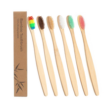Load image into Gallery viewer, Bamboo Toothbrush | Eco-Friendly Oral Care Solution for Sustainable Smiles by Project Refill