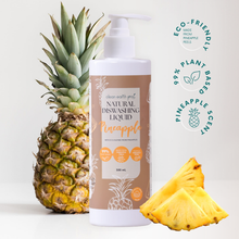 Load image into Gallery viewer, Clean Earth Project Natural Dishwashing Liquid Pineapple 500ml | With Eco-Enzyme from Pineapple Peel
