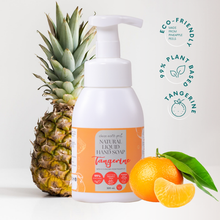Load image into Gallery viewer, Clean Earth Project Natural Foaming Liquid Hand Soap Tangerine 300ml | With Eco-Enzyme from Pineapple Peel