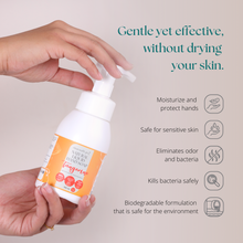 Load image into Gallery viewer, Clean Earth Project Natural Foaming Liquid Hand Soap Tangerine 300ml | With Eco-Enzyme from Pineapple Peel