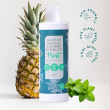 Load image into Gallery viewer, Clean Earth Project Natural Laundry Detergent Mint 500ml | Eco-Enzyme from Pineapple Peel