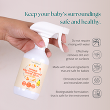 Load image into Gallery viewer, Clean Earth Project Natural Toy and Surface Cleaner Spray Pineapple Natural Sour 300ml | With Eco-Enzyme from Pineapple Peel