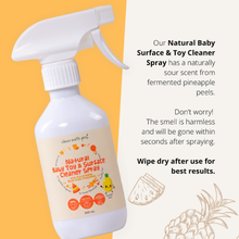 Load image into Gallery viewer, Clean Earth Project Natural Toy and Surface Cleaner Spray Pineapple Natural Sour 300ml | With Eco-Enzyme from Pineapple Peel