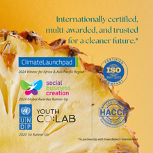 Load image into Gallery viewer, Clean Earth Project Natural Foaming Liquid Hand Soap Tangerine 300ml | With Eco-Enzyme from Pineapple Peel