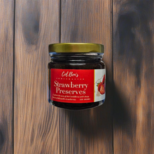 Load image into Gallery viewer, Col. Ben’s Strawberry Preserves 250g | Organic, No Artificial Preservatives or Flavoring