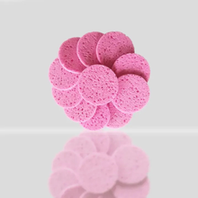 Load image into Gallery viewer, Natural Wood Pulp Facial Cleansing Sponge | Eco-Friendly Biodegradable Face Cleanser & Makeup Remover by Project Refill