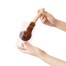 Load image into Gallery viewer, Eco-Friendly Bottle Cup Brush with Soft Coconut Fiber Bristles by Project Refill