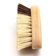 Load image into Gallery viewer, Eco-Friendly Bristle Brush with Bamboo Handle and Sisal + Coconut Fiber Bristles for Laundry, Cleaning Sinks, or Washing Fruits and Vegetables by Project Refill