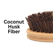 Load image into Gallery viewer, Eco-Friendly Bristle Brush with Bamboo Handle and Sisal + Coconut Fiber Bristles for Laundry, Cleaning Sinks, or Washing Fruits and Vegetables by Project Refill
