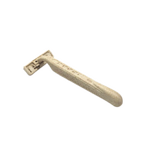 Load image into Gallery viewer, Eco-Friendly Wheat Razor Disposable Safety Razor with Wheat Handles by Project Refill PH