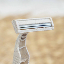 Load image into Gallery viewer, Eco-Friendly Wheat Razor Disposable Safety Razor with Wheat Handles by Project Refill PH