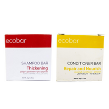 Load image into Gallery viewer, Ecobar Shampoo and Conditioner Bundle | Sulfate-Free, Silicone-Free, All-Natural