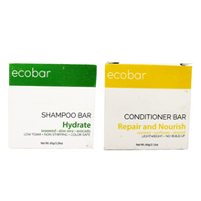 Load image into Gallery viewer, Ecobar Shampoo and Conditioner Bundle | Sulfate-Free, Silicone-Free, All-Natural