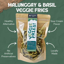 Load image into Gallery viewer, Figtree Farms Veggie Fries Malunggay with Basil 200g | No Preservatives, No Additives