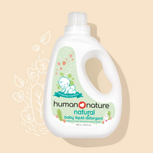 Load image into Gallery viewer, Human Nature Baby Liquid Detergent 950ml | Fragrance-Free, Bleach-Free, Pure & Gentle
