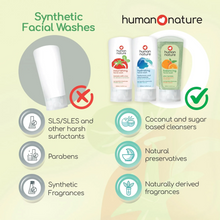 Load image into Gallery viewer, Human Nature Balancing Facial Wash and Toner Bundle | Zinc Lactate For Oily to Combination Skin