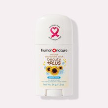 Load image into Gallery viewer, Human Nature Beauty +PLUS Deodorant Stick Powder Fresh 34g | Dry Glide Formula, Long Lasting Protection, Helps Lighten Underarms