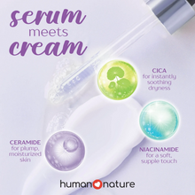 Load image into Gallery viewer, Human Nature Body Cream Serum Almond & Honey Scent 200ml | Ceramide + Cica + Niacinamide