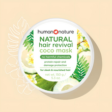 Load image into Gallery viewer, Human Nature Hair Revival Coco Mask 150g