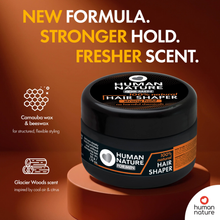 Load image into Gallery viewer, Human Nature Men's Natural Hair Shaper 50g | Delivers Strong Hold, Matte Finish and Polished Look Without Damaging Hair