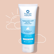 Load image into Gallery viewer, Human Nature Hyaluronic Acid Gel Day Moisturizer 100ml | With Aloe, Betaine, & Vitamin E, Lightweight Feel, Locks in Moisture