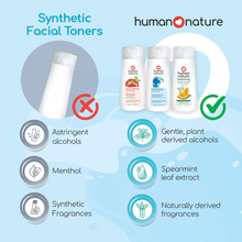 Load image into Gallery viewer, Human Nature Hydrating Facial Wash and Toner Bundle | Hyaluronic Acid and Niacinamide for Dry to Normal Skin