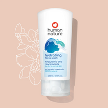 Load image into Gallery viewer, Human Nature Hydrating Facial Wash and Toner Bundle | Hyaluronic Acid and Niacinamide for Dry to Normal Skin
