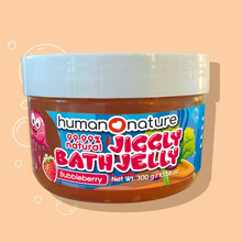 Load image into Gallery viewer, Human Nature Kids Jiggly Bath Jelly Blueberry Scent 300g