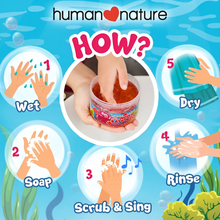 Load image into Gallery viewer, Human Nature Kids Jiggly Bath Jelly Blueberry Scent 300g