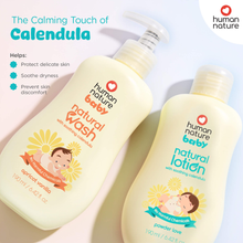 Load image into Gallery viewer, Human Nature Natural Baby Wash 190ml | With Soothing Calendula