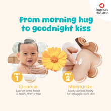 Load image into Gallery viewer, Human Nature Natural Baby Wash 190ml | With Soothing Calendula