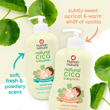 Load image into Gallery viewer, Human Nature Natural Cica Baby Body Lotion 190ml | With Soothing & Calming Cica for Baby’s Delicate Skin