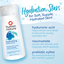 Load image into Gallery viewer, Human Nature Natural Hydrating Facial Toner with Hyaluronic Acid and Niacinamide | Alcohol-Free, pH-Balanced 200ml