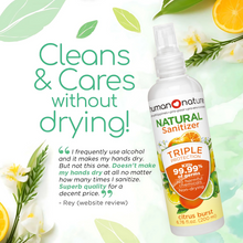 Load image into Gallery viewer, Human Nature Natural Sanitizer 200ml | Triclosan-Free with 60% Ethyl Alcohol