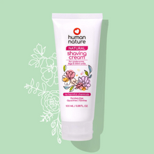 Load image into Gallery viewer, Human Nature Natural Shaving Cream 100ml | For Underarms, Legs, and Bikini Area, Paraben-Free, Glycol-Free, TEA-Free