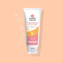 Load image into Gallery viewer, Human Nature Niacinamide Scrub Mask With Bamboo Scrubs & Kaolin Clay 100g | For Brighter-Looking Skin, pH-Balanced, No Harmful Chemicals