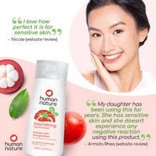 Load image into Gallery viewer, Human Nature Nourishing Facial Wash and Toner Bundle | Tomato with Cica, Mangosteen for Delicate to Normal Skin