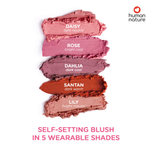 Load image into Gallery viewer, Human Nature Petal Pop Blush | Cream-to-Powder Self-Setting