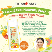 Load image into Gallery viewer, Human Nature Pure and Sure Natural Facial Wash Tropical Fresh 100ml