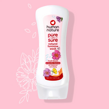 Load image into Gallery viewer, Human Nature Pure and Sure Natural Feminine Wash 165ml