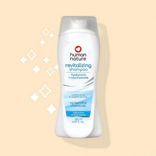 Load image into Gallery viewer, Human Nature Revitalizing Shampoo 180ml | Silicone-Free, Hyaluronic + Niacinamide for Healthy Scalp and Resilient Strands