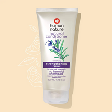 Load image into Gallery viewer, Human Nature Strengthening +PLUS Shampoo and Conditioner Bundle | Rosemary to Help Regrowth and Keep Hair Strong & Full