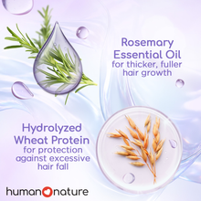 Load image into Gallery viewer, Human Nature Strength +PLUS Shampoo and Conditioner Bundle | Rosemary to Help Regrowth and Keep Hair Strong & Full