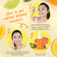 Load image into Gallery viewer, Human Nature Vitamin C Moisturizer and Radiance Serum Bundle | Vegan, Cruelty-Free, Hypoallergenic