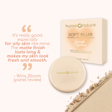 Load image into Gallery viewer, Human Nature Soft Blur Mineral Pressed Powder 8g | Shine-Free Matte Finish