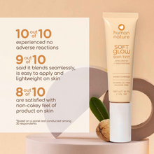 Load image into Gallery viewer, Human Nature Soft Glow Skin Tint 30 ml | Hyaluronic Acid + Niacinamide Sheer Coverage, Mineral Oil-Free, Silicone-Free