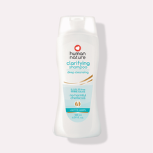 Load image into Gallery viewer, Human Nature Natural Clarifying Shampoo 180ml | Apple Scent with Coconut-Based Cleanser for Weekly Deep Cleansing